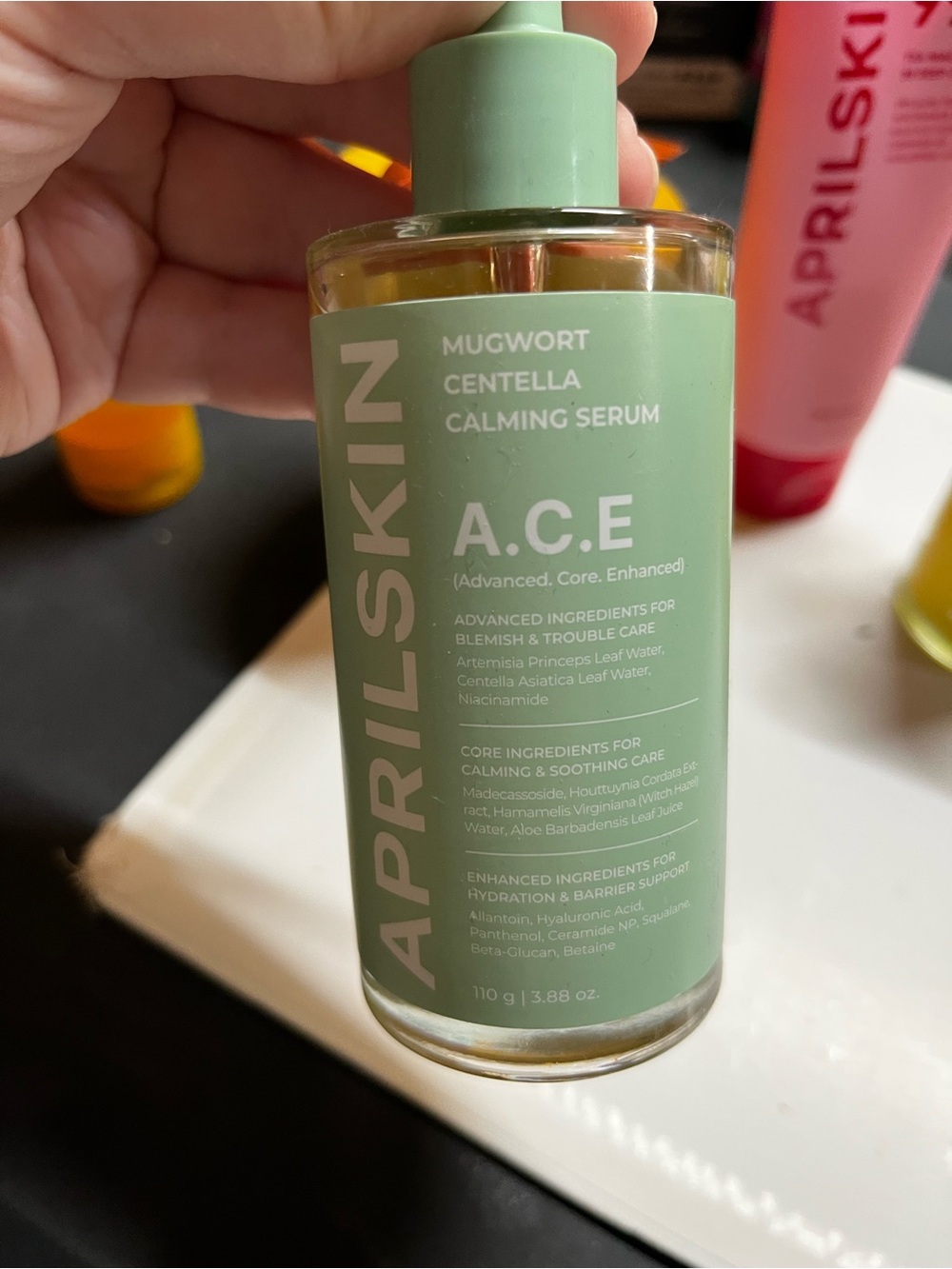 A.C.E Mugwort Centella Calming Serum — Green
